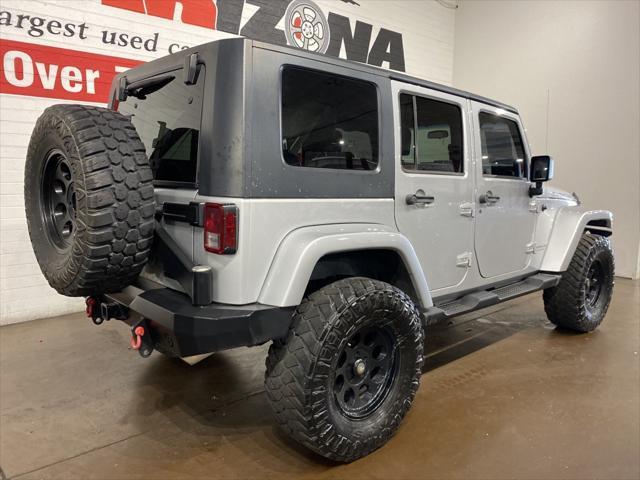 used 2009 Jeep Wrangler Unlimited car, priced at $17,999