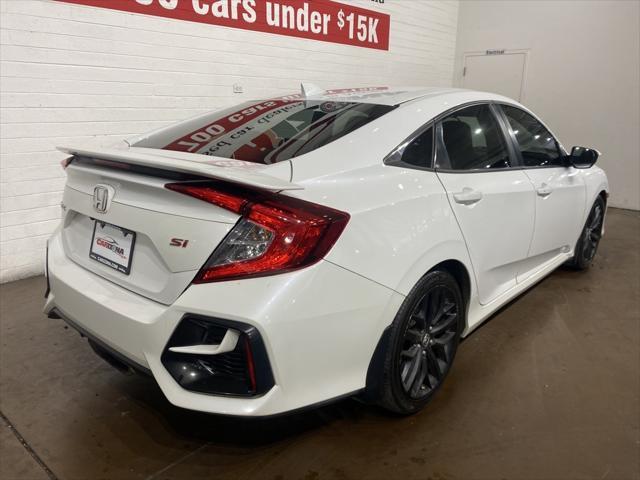 used 2020 Honda Civic Si car, priced at $18,999