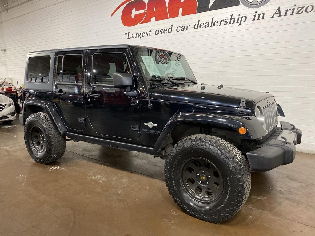 used 2015 Jeep Wrangler Unlimited car, priced at $17,995