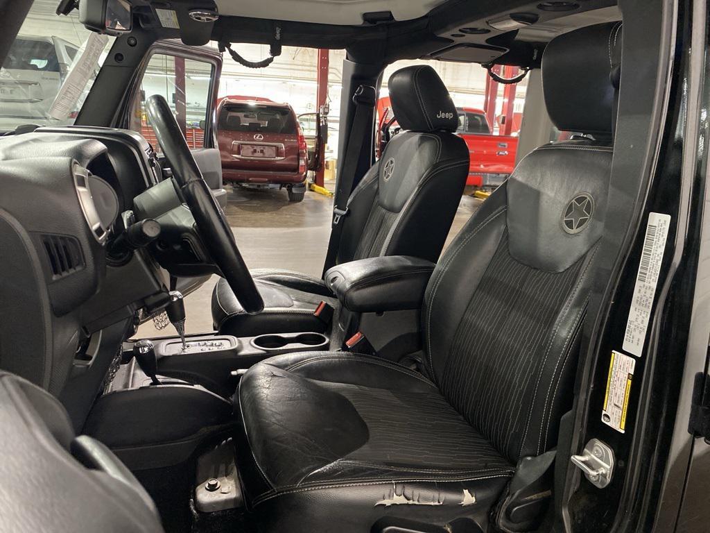 used 2015 Jeep Wrangler Unlimited car, priced at $17,995