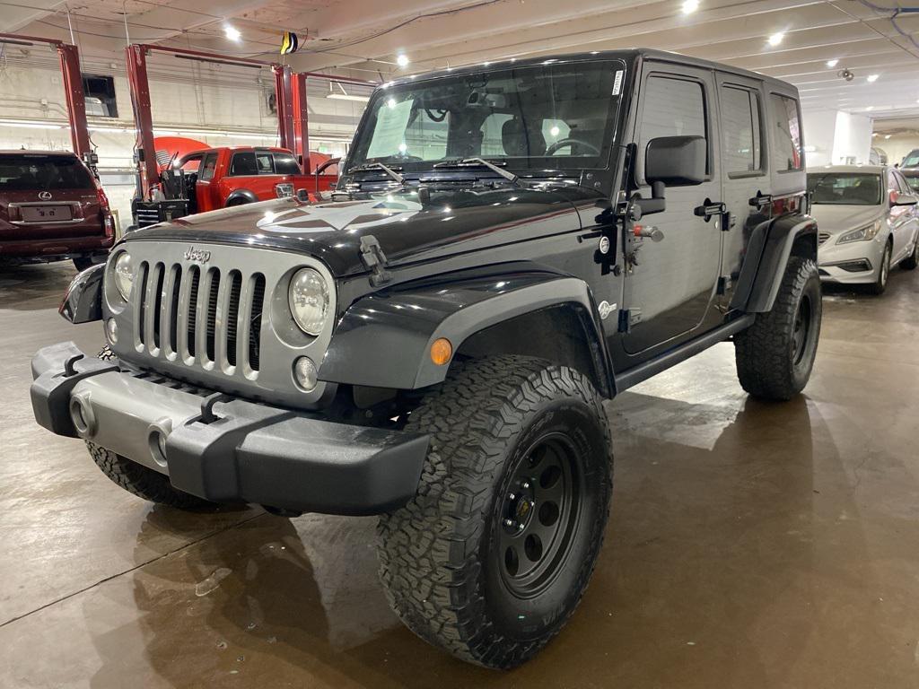 used 2015 Jeep Wrangler Unlimited car, priced at $17,995