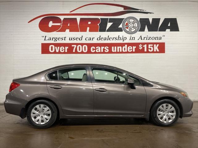 used 2012 Honda Civic car, priced at $10,999