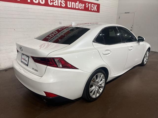 used 2015 Lexus IS 250 car, priced at $19,499