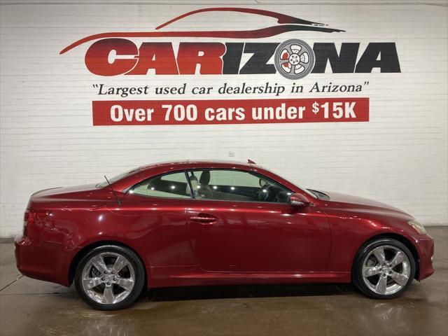 used 2010 Lexus IS 250C car, priced at $9,999