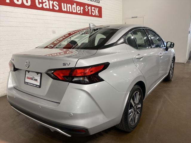 used 2021 Nissan Versa car, priced at $14,849