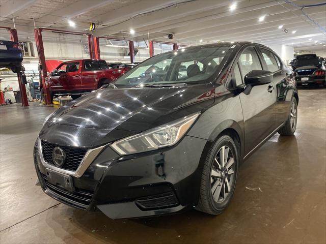 used 2021 Nissan Versa car, priced at $14,999