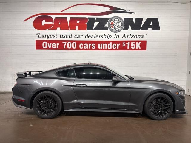 used 2018 Ford Mustang car, priced at $18,999