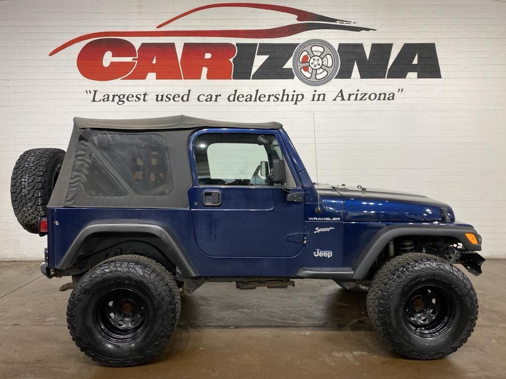 used 2002 Jeep Wrangler car, priced at $15,455