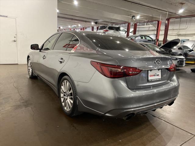 used 2018 INFINITI Q50 car, priced at $19,499