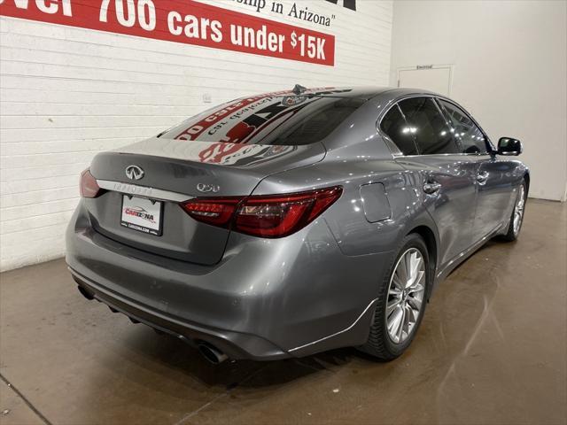 used 2018 INFINITI Q50 car, priced at $19,499