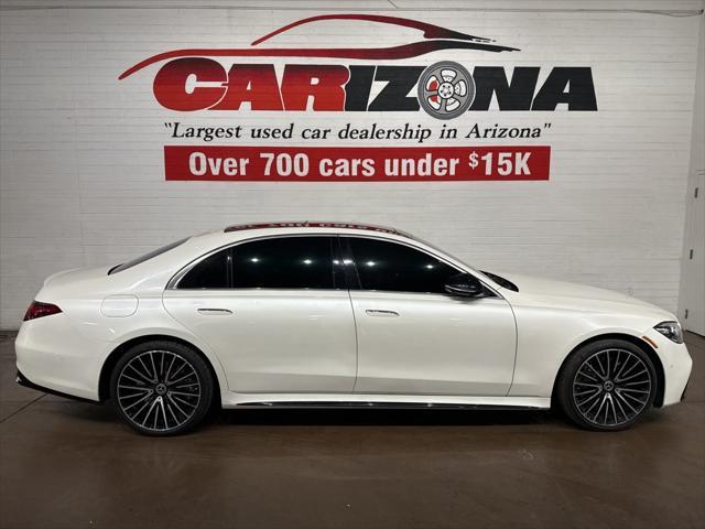 used 2022 Mercedes-Benz S-Class car, priced at $84,999