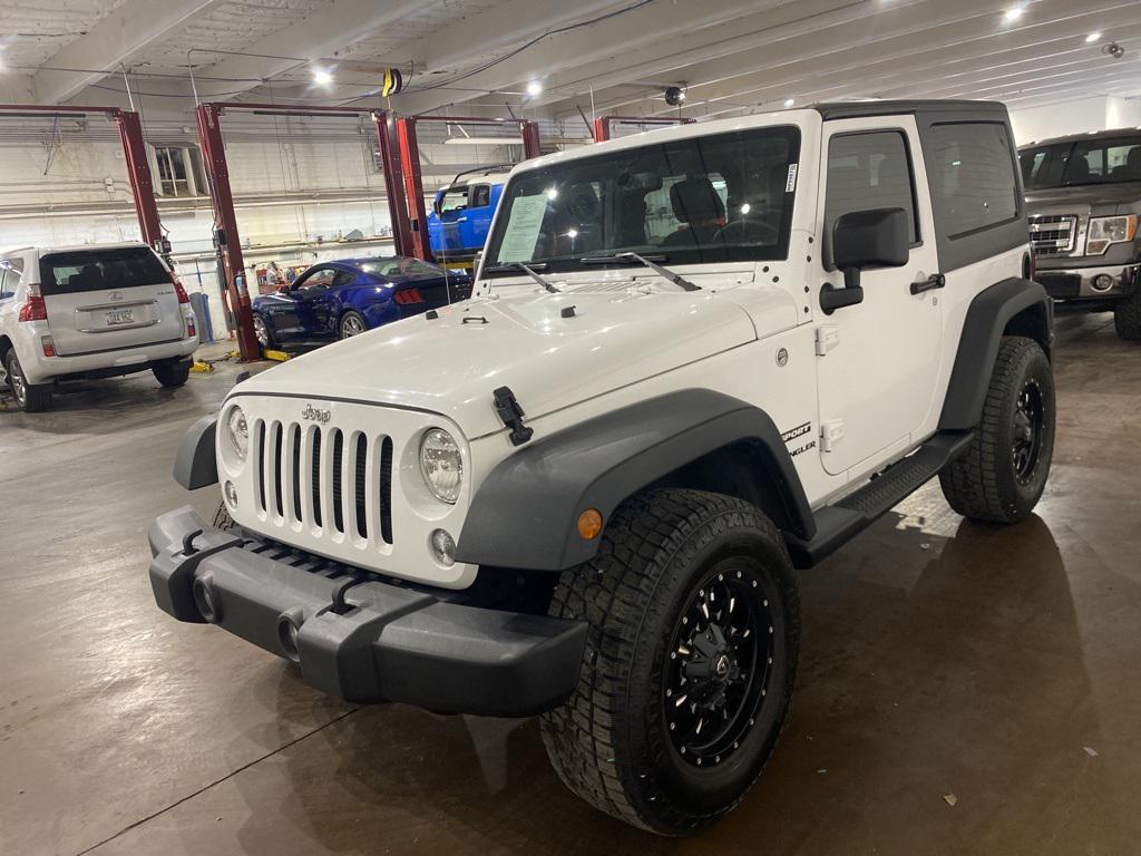 used 2016 Jeep Wrangler car, priced at $17,176