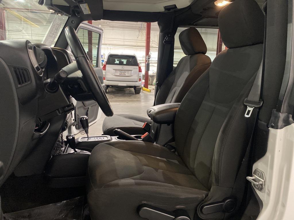 used 2016 Jeep Wrangler car, priced at $17,176