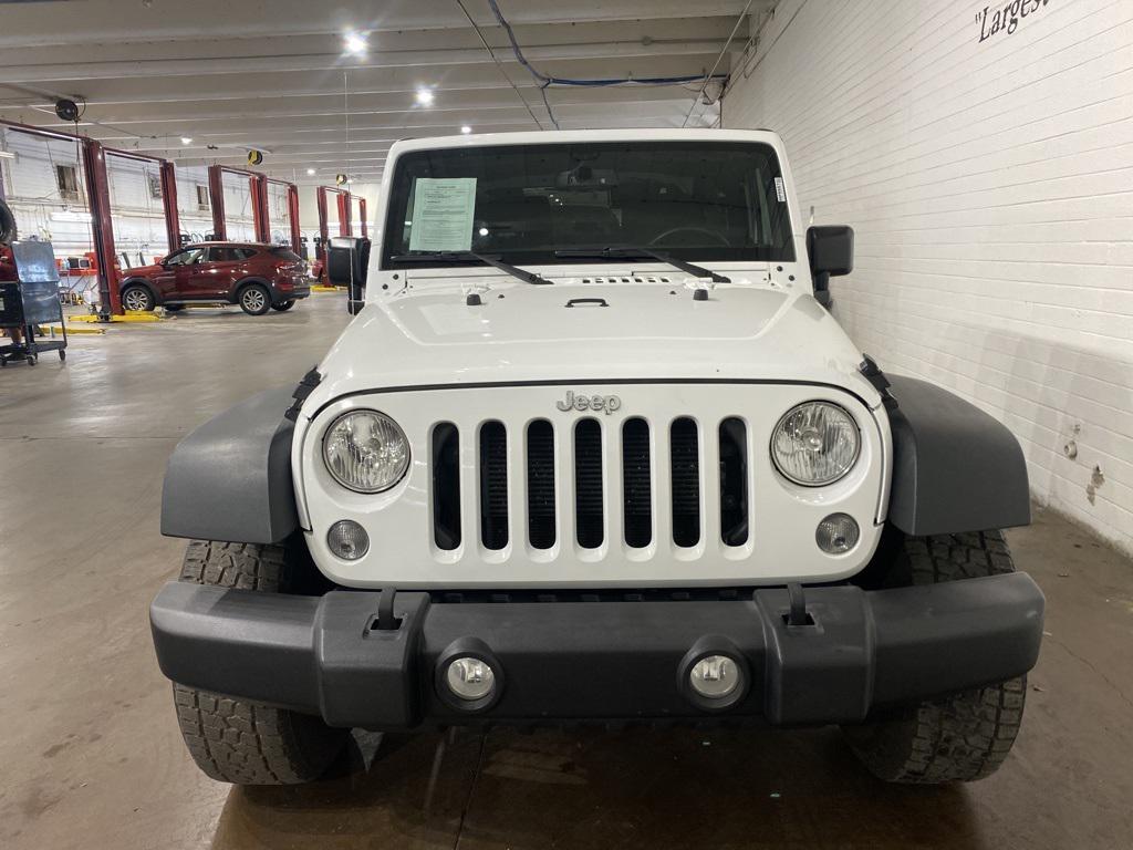 used 2016 Jeep Wrangler car, priced at $17,176