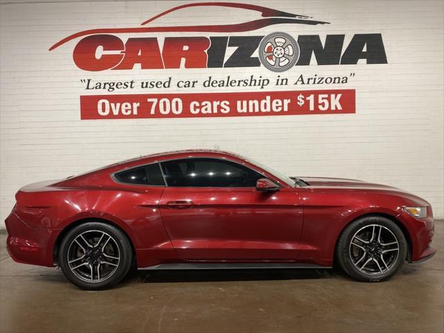 used 2017 Ford Mustang car, priced at $15,349