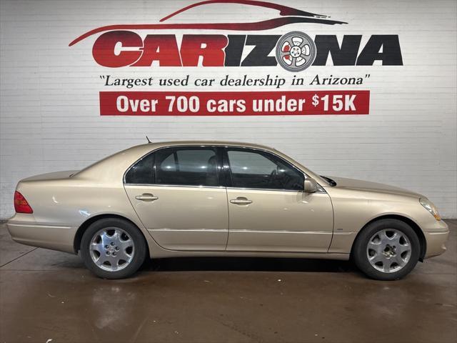 used 2002 Lexus LS 430 car, priced at $10,999