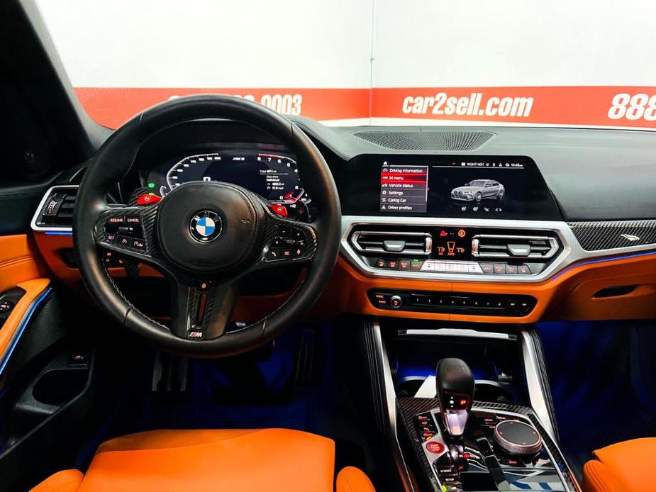 used 2022 BMW M3 car, priced at $81,900