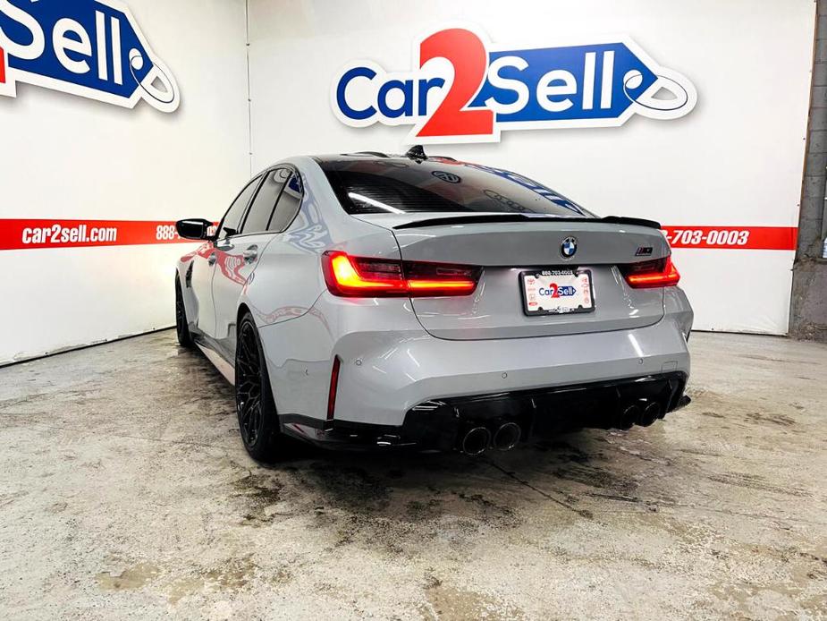 used 2022 BMW M3 car, priced at $81,900