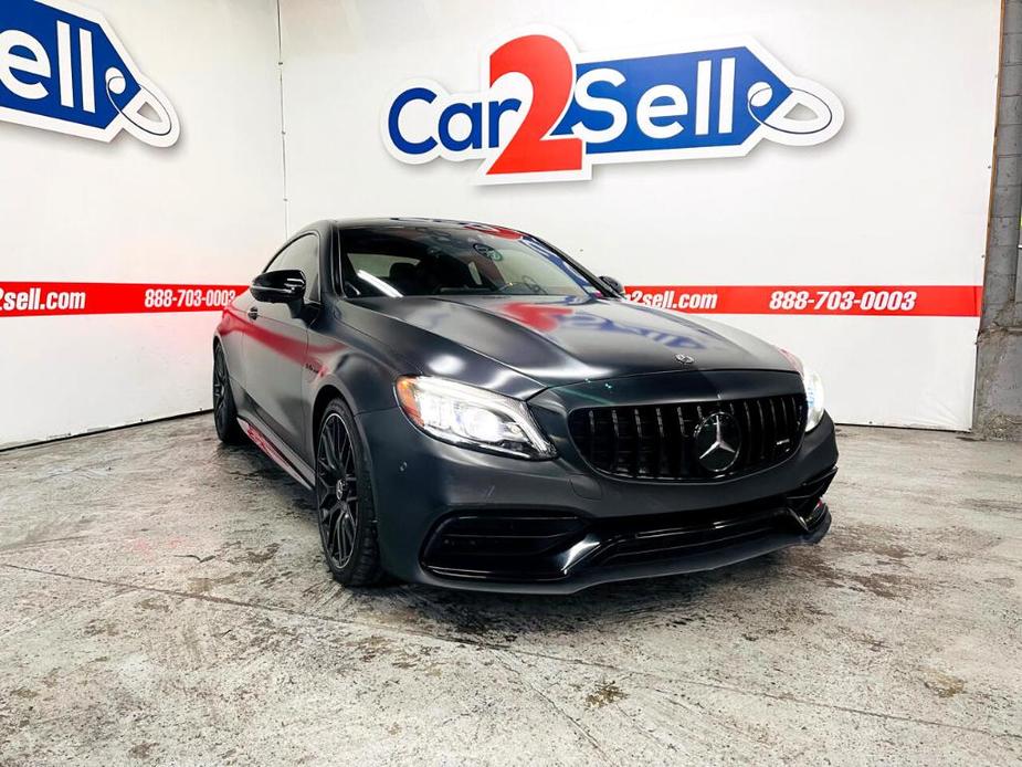 used 2019 Mercedes-Benz AMG C 63 car, priced at $52,900