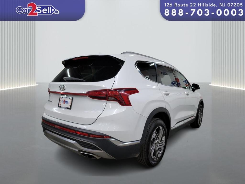 used 2021 Hyundai Santa Fe car, priced at $19,900