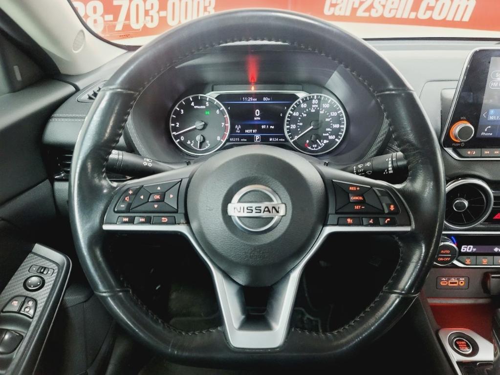 used 2021 Nissan Sentra car, priced at $12,500