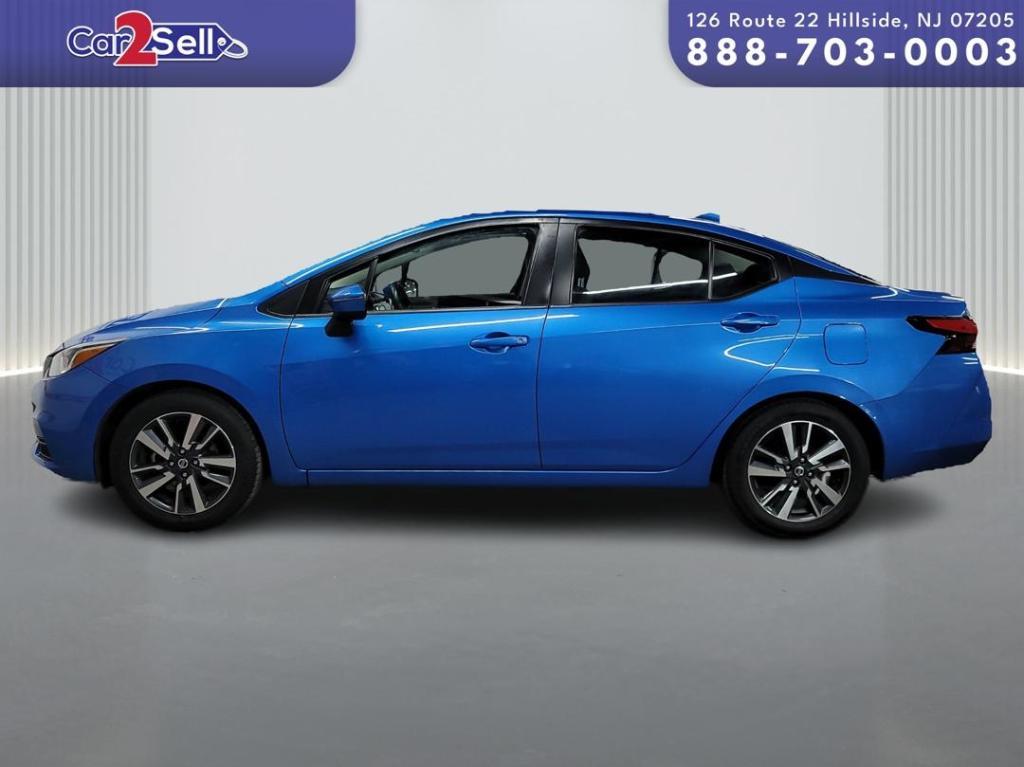 used 2021 Nissan Versa car, priced at $12,500