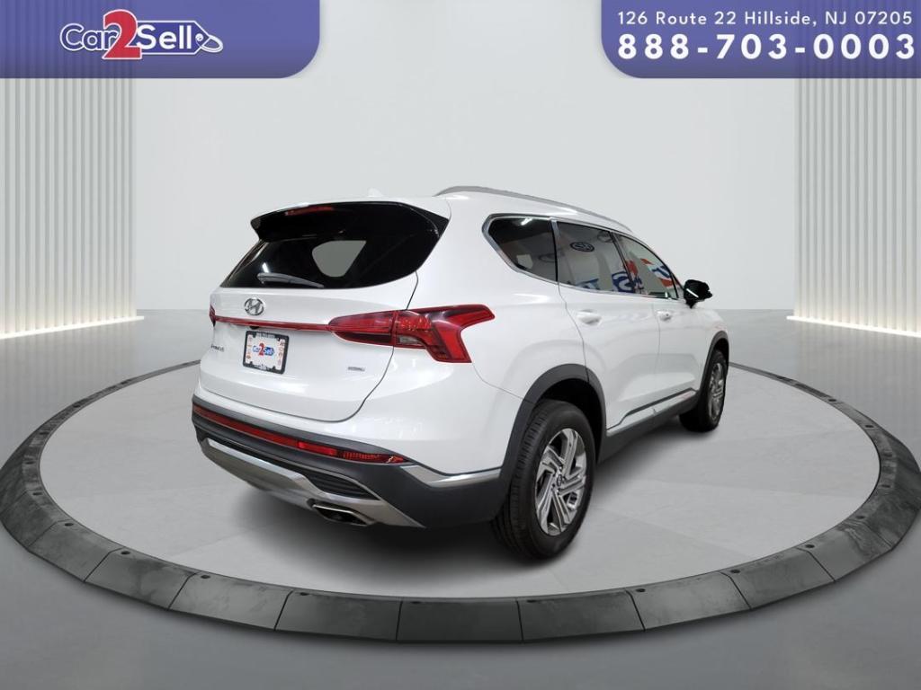 used 2021 Hyundai Santa Fe car, priced at $20,500