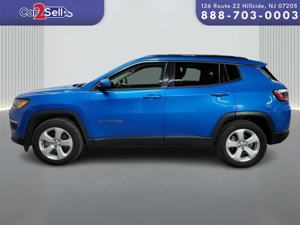 used 2021 Jeep Compass car, priced at $13,500