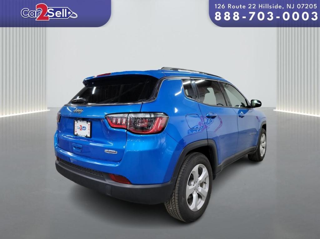 used 2021 Jeep Compass car, priced at $13,500