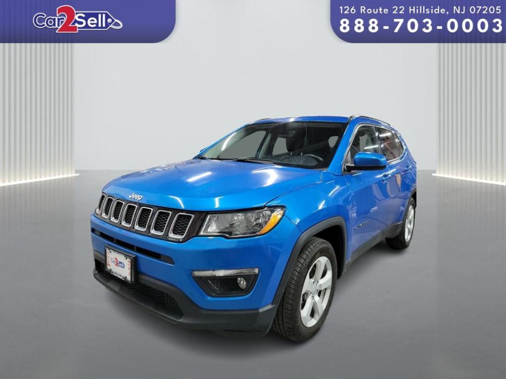 used 2021 Jeep Compass car, priced at $13,500