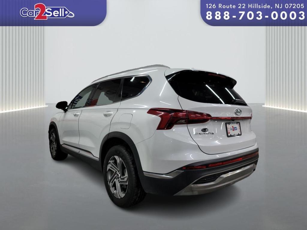 used 2021 Hyundai Santa Fe car, priced at $18,500