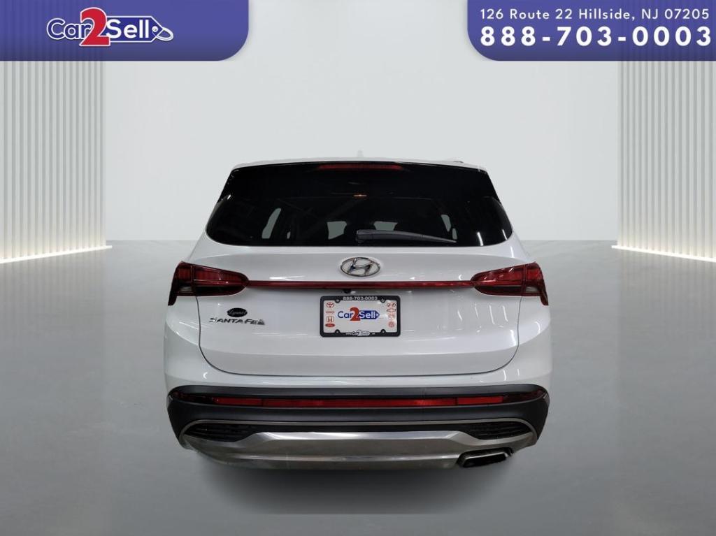 used 2021 Hyundai Santa Fe car, priced at $18,500