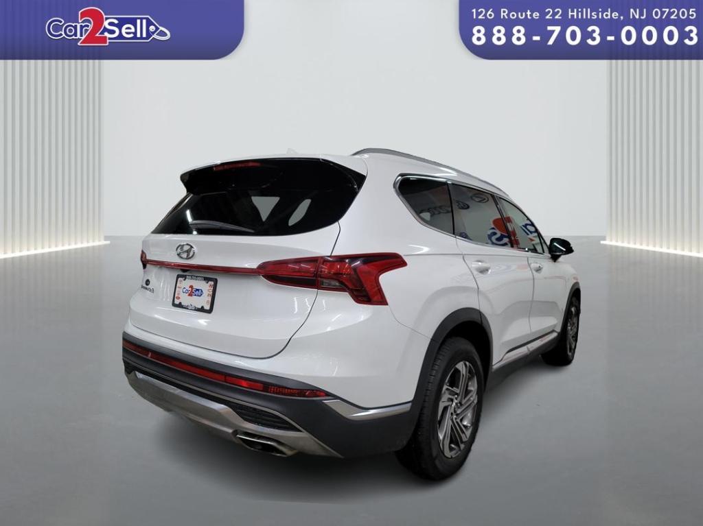 used 2021 Hyundai Santa Fe car, priced at $18,500