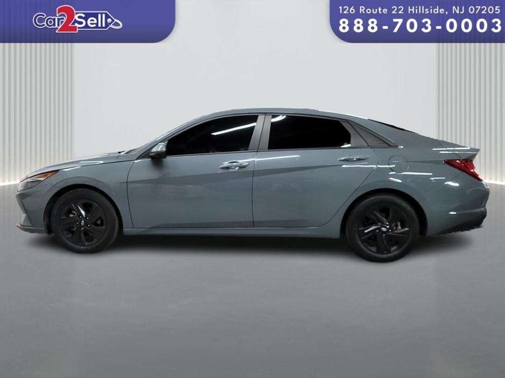 used 2021 Hyundai Elantra HEV car, priced at $14,900