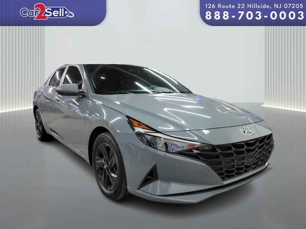 used 2021 Hyundai Elantra HEV car, priced at $14,900