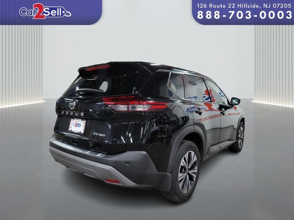 used 2021 Nissan Rogue car, priced at $19,500