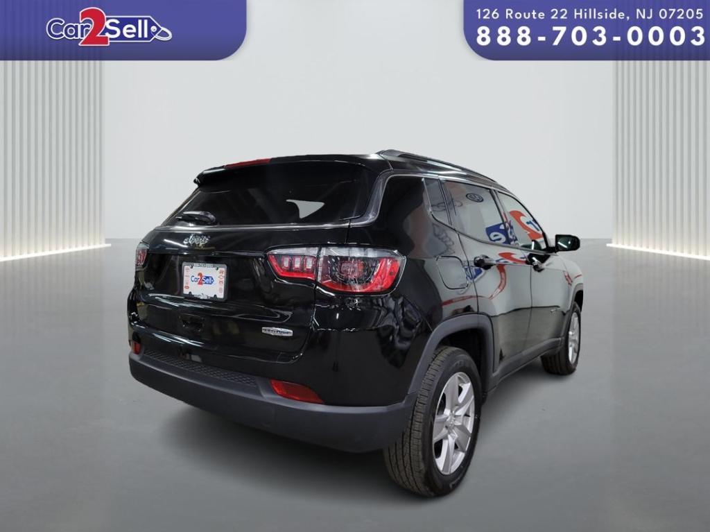 used 2022 Jeep Compass car, priced at $17,900