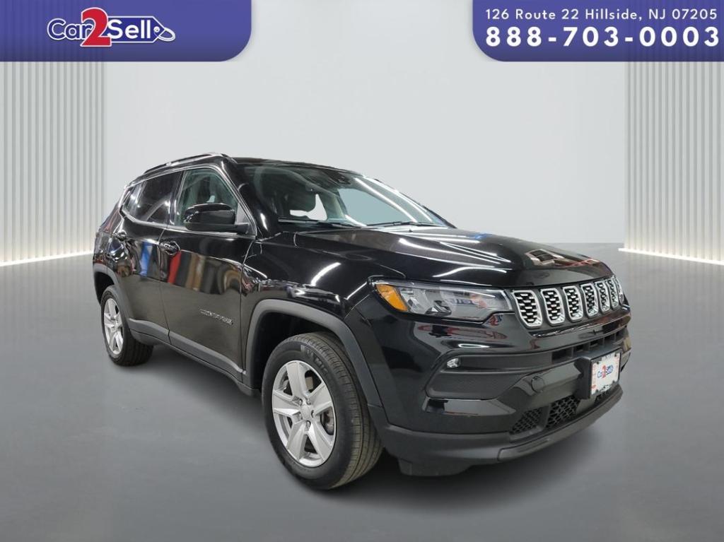 used 2022 Jeep Compass car, priced at $17,900