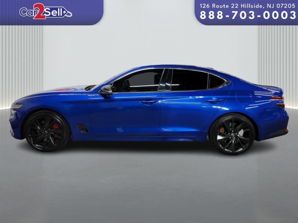 used 2022 Genesis G70 car, priced at $34,900