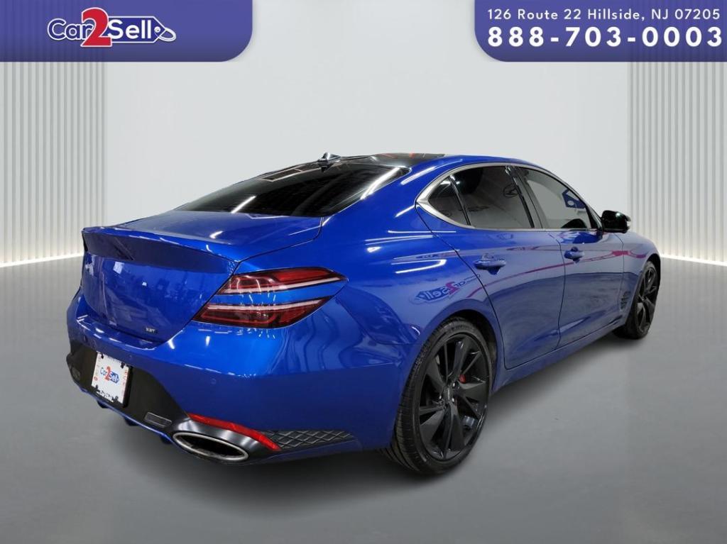 used 2022 Genesis G70 car, priced at $34,900