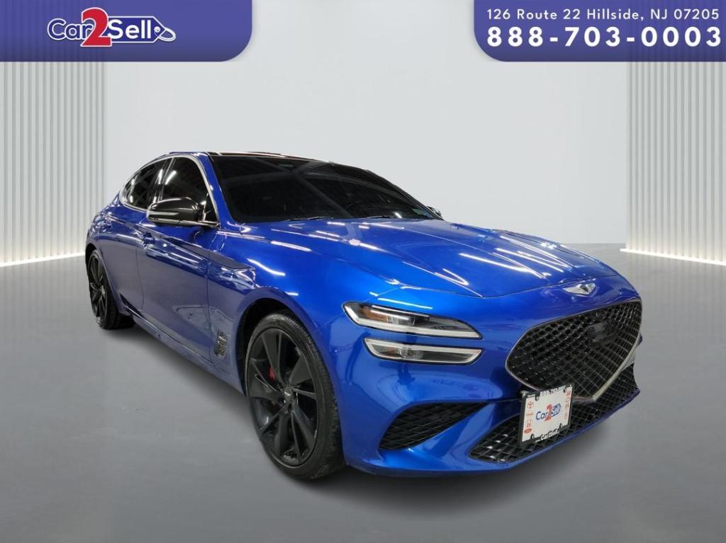 used 2022 Genesis G70 car, priced at $34,900