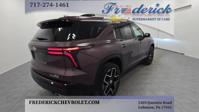 new 2025 Chevrolet Traverse car