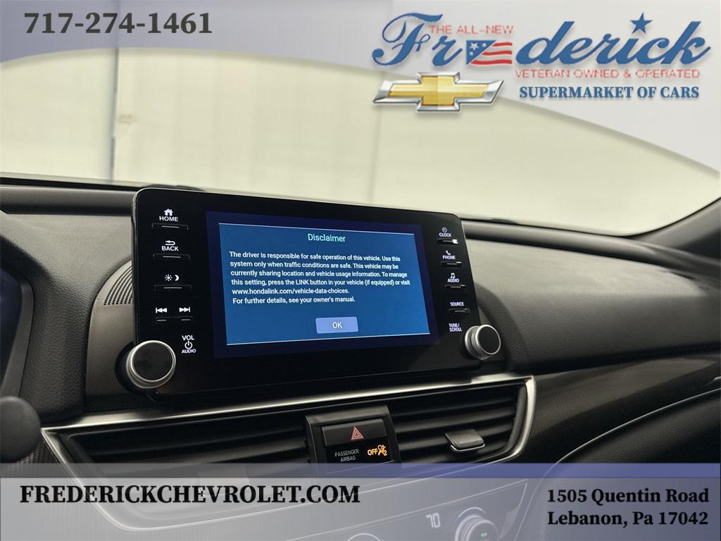 used 2022 Honda Accord car, priced at $24,990
