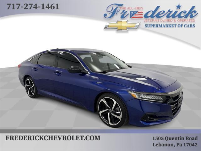 used 2022 Honda Accord car, priced at $27,991