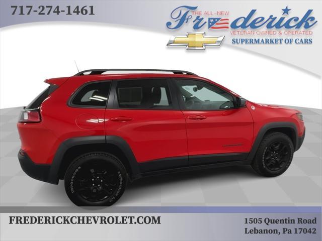 used 2019 Jeep Cherokee car, priced at $20,900