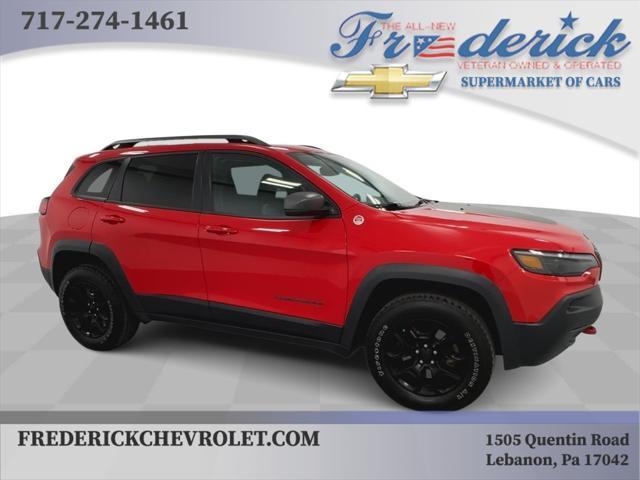 used 2019 Jeep Cherokee car, priced at $20,900