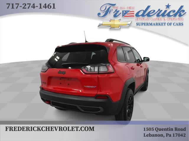 used 2019 Jeep Cherokee car, priced at $20,900