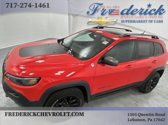 used 2019 Jeep Cherokee car, priced at $20,900