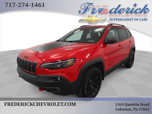 used 2019 Jeep Cherokee car, priced at $20,900