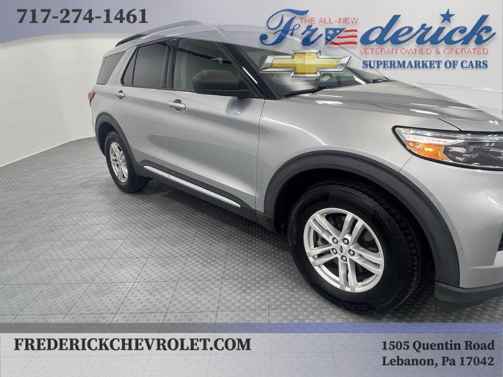 used 2021 Ford Explorer car, priced at $28,500